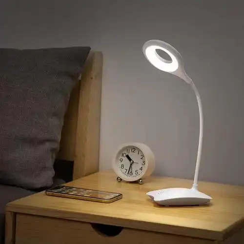 夹子式小台灯宿舍大学生护眼灯书桌学习专用充电插电卧室床头灯