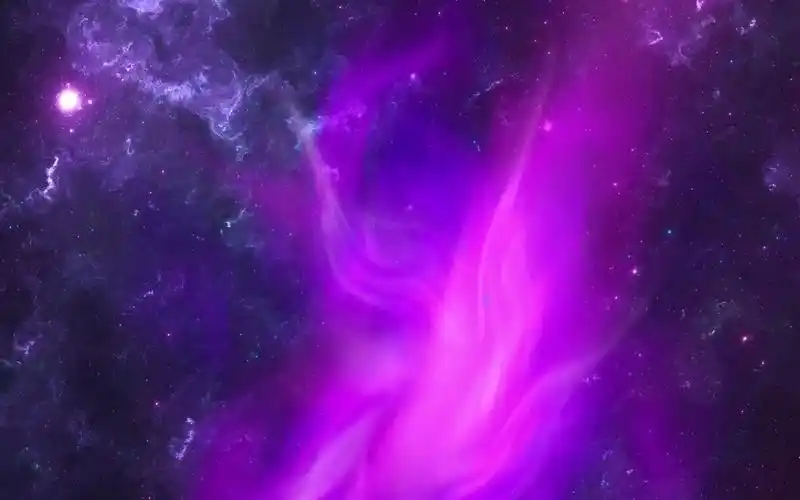 视频素材 ▏k1851 4k画质超唯美紫色粉色宇宙星云隧道时空穿梭演艺