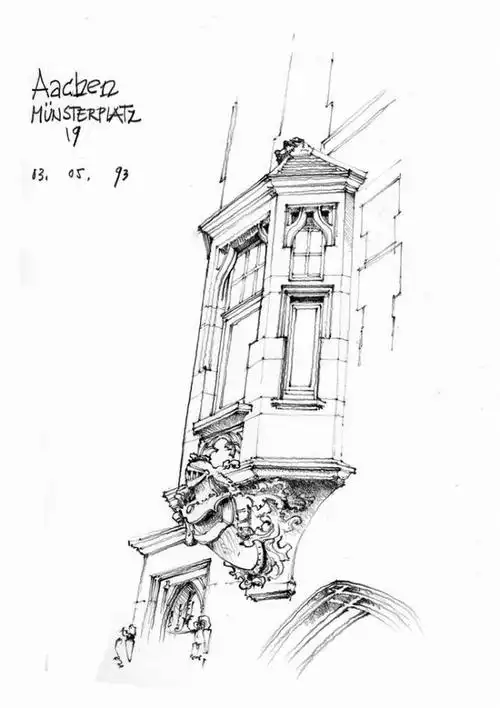 包括建筑,风景,人物等,是学习钢笔画,建筑速写甚至西方古典建筑的非常