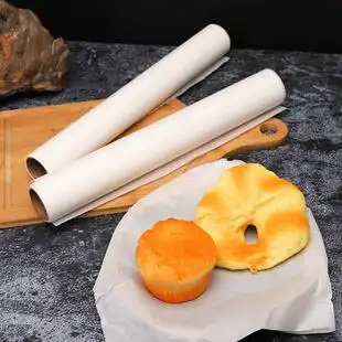 10m20m烘焙食品双面用硅油纸烘焙油纸烧烤纸调理纸油纸