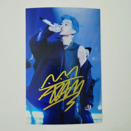 npc范丞丞签名照 范丞丞亲笔签名送朋友送同学范丞丞周边毕业礼物