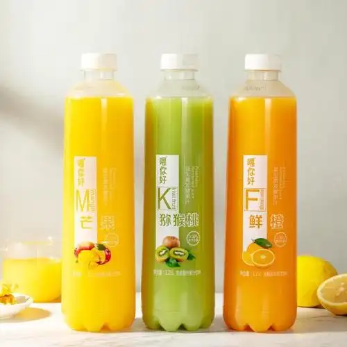 420ml*6/15瓶装发酵复合果汁饮料整箱批发芒果汁猕猴桃汁鲜橙汁