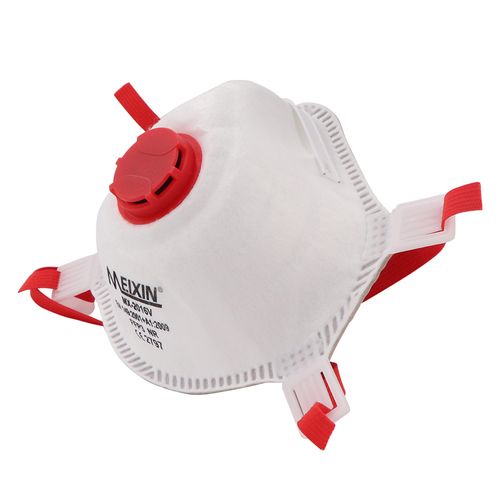 美鑫ffp3口罩杯状带呼呼吸阀防护mx2016无纺布标准口罩