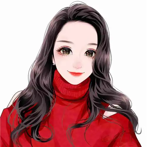 30岁女士照片头像真实手绘头像图片