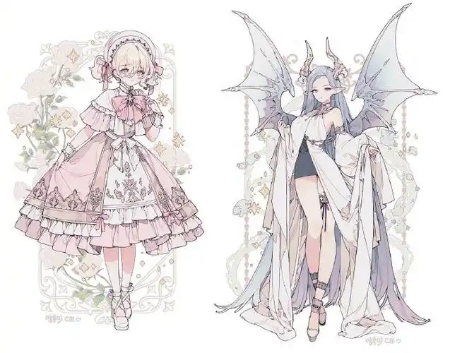 可爱的裙子服饰设计(*0766`*)  #可爱少女服饰#x:lemon89h