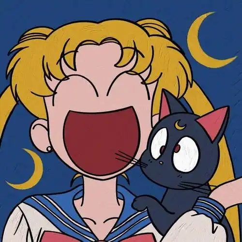 头像美少女战士也太可爱了吧做团头单用都超级合适呀