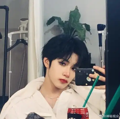 教科书式对镜自拍照#刘耀文的对镜自拍每一张都好酷!