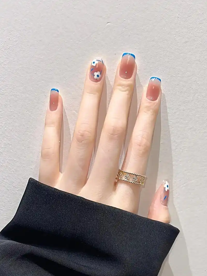 美甲分享 #抖音网红美甲 #短指甲也可以这么美 #夏天美甲 #美甲款式