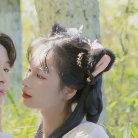 情侣真人穿着汉服头像 情侣头像图片大全 -【爱个性】