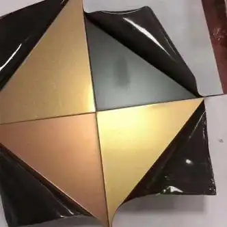 嘉峪关玫瑰金镜面不锈钢喷砂本色原色