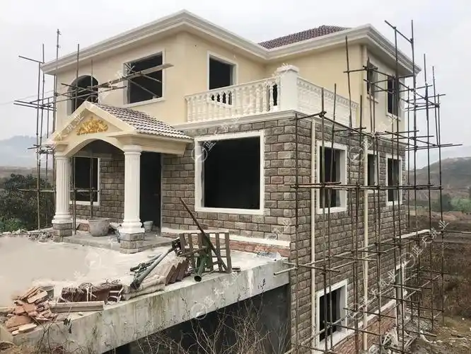 外墙真石漆完成