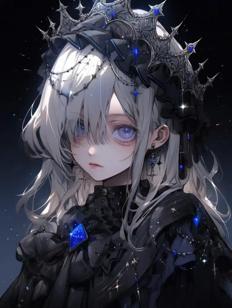 暗黑哥特风格系列头像丨烟火里谋生 烟火里谋生  月光下谋爱