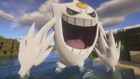 时光子宇我的世界神奇宝贝黑暗版12白色mg耿鬼: 第12集 白色的超进化