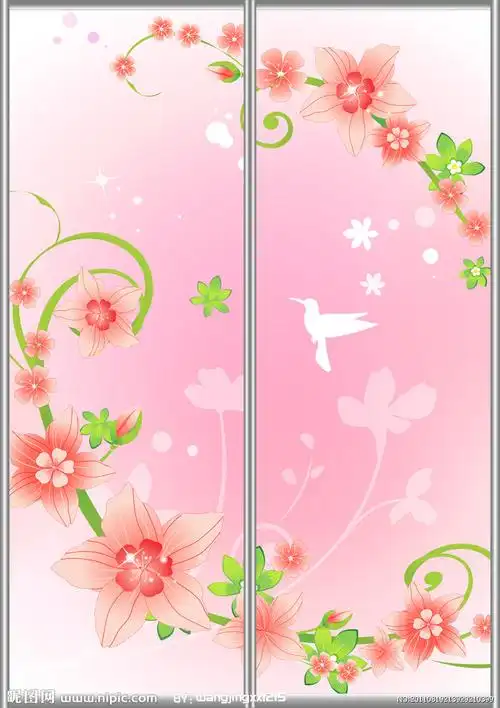 移门设计图__移门图案_广告设计_设计图库_昵图网nipic.com