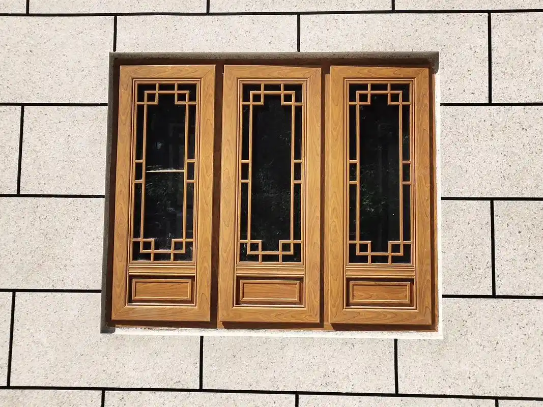 中式仿古窗,护栏,挂落.#门窗人 - 抖音