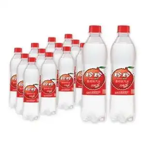珍珍荔枝饮料整箱520ml*15瓶塑料瓶荔枝味汽水碳酸饮料京津冀包邮