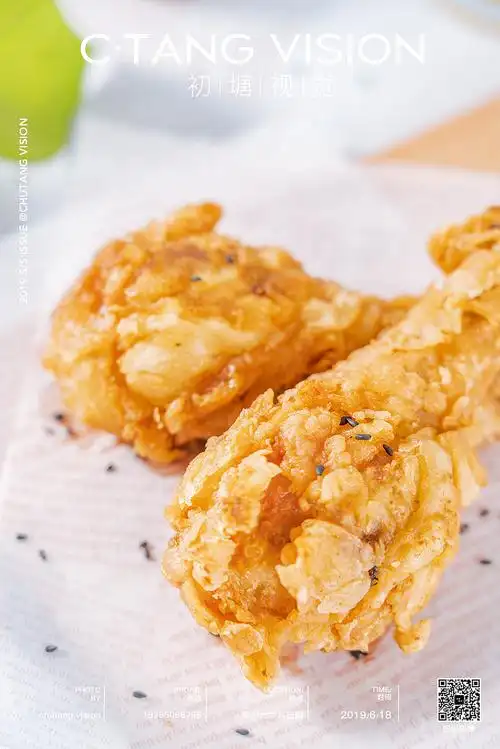 美食摄影#炸鸡腿拍摄