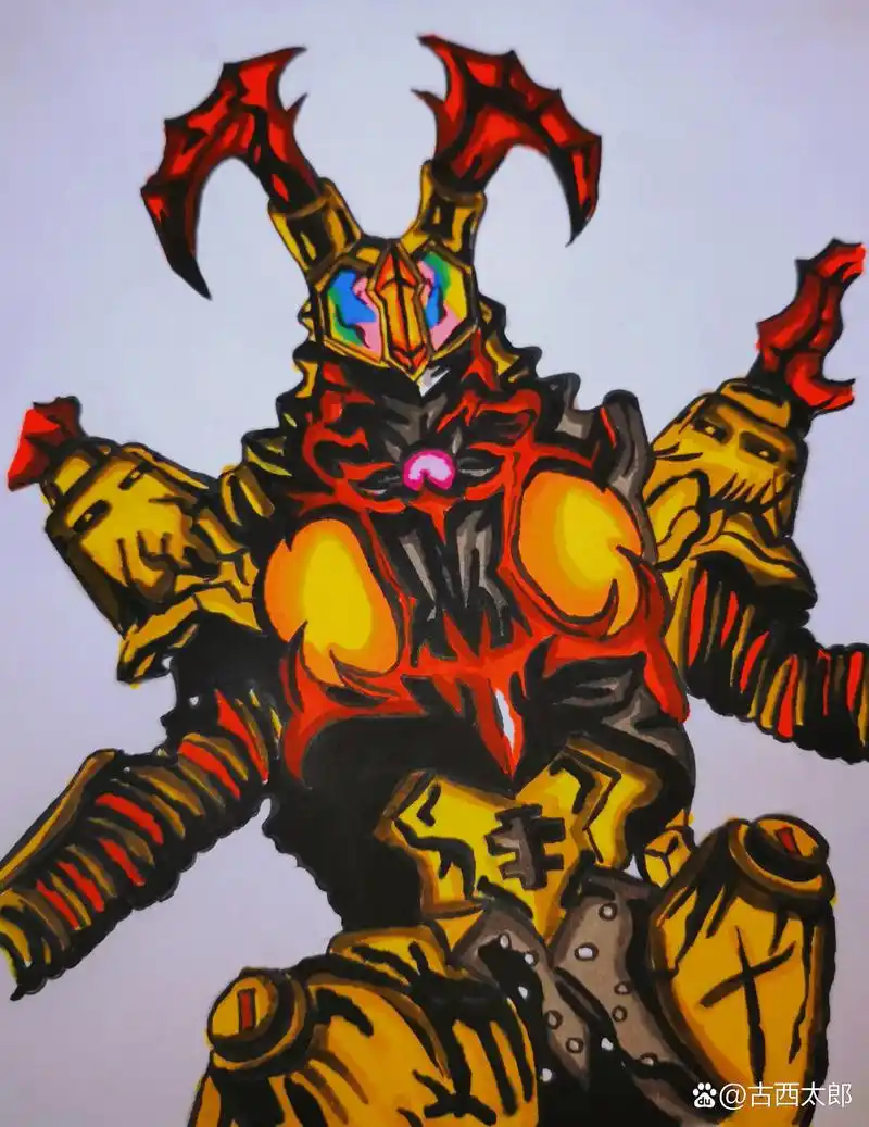 手绘贝利亚融合兽——佩丹尼姆芝顿