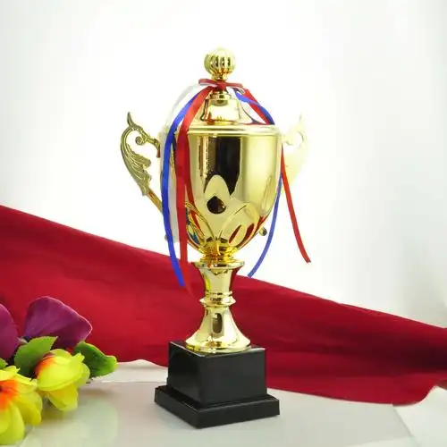 【厂家供应锌合金材质金属奖杯/运动会比赛专用奖// 广州金属奖杯】价