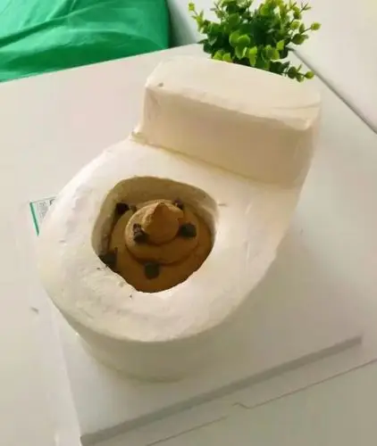 马桶蛋糕,你被吓到了吗?