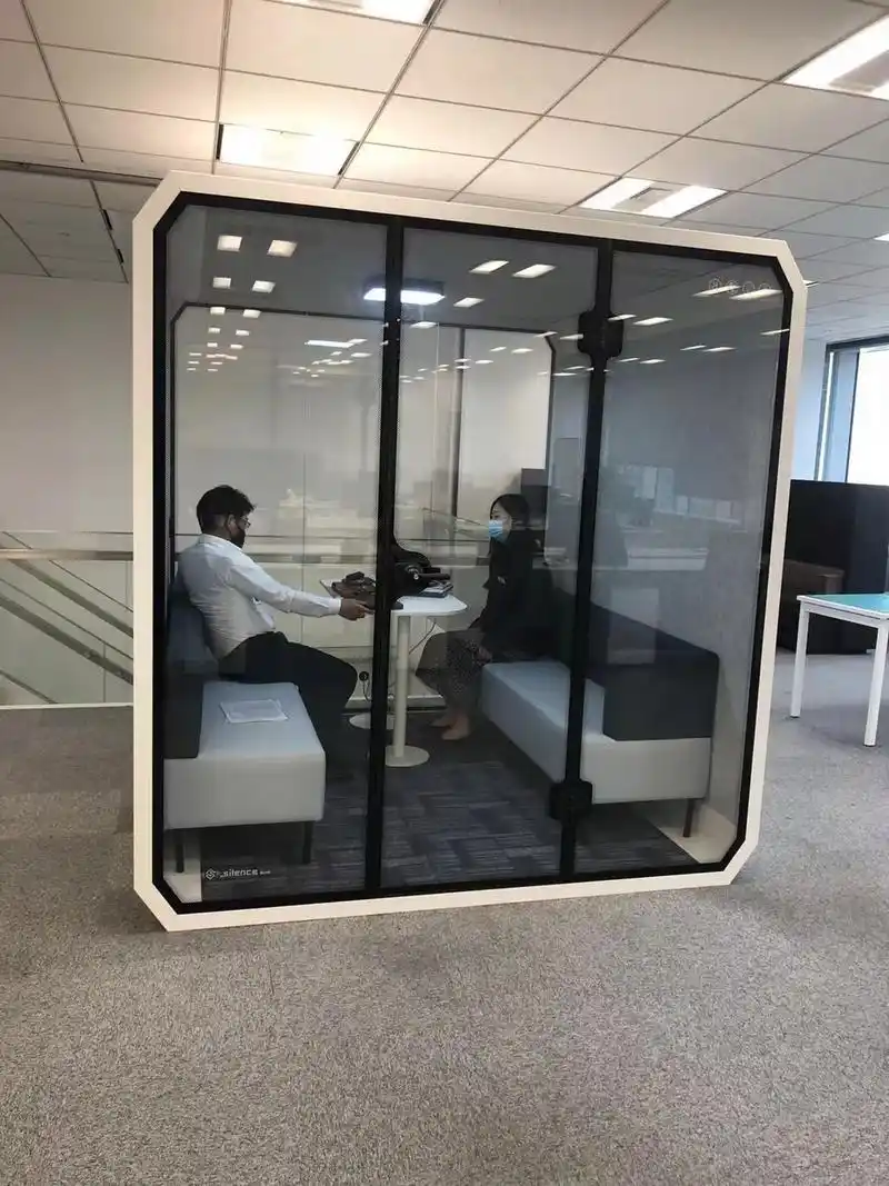 静音仓 电话亭 休息室 洽谈室 .#好物推荐97 #门窗人  - 抖音