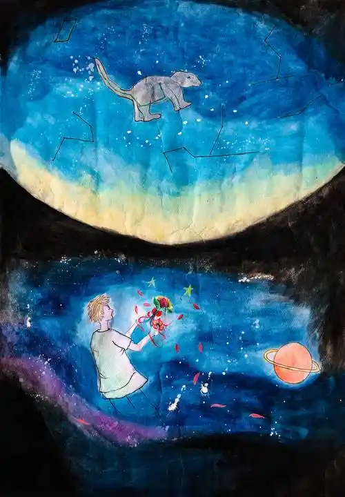 平顺中学第五届"科技创新节"科幻绘画作品