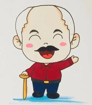 外公简笔画头像