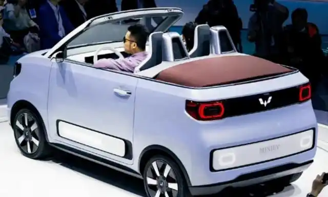 五菱宏光miniev敞篷版8月上市售价46万元