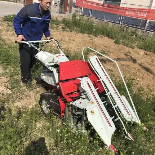 小型割捆机 水稻专用收割打捆一体机 新型割捆机