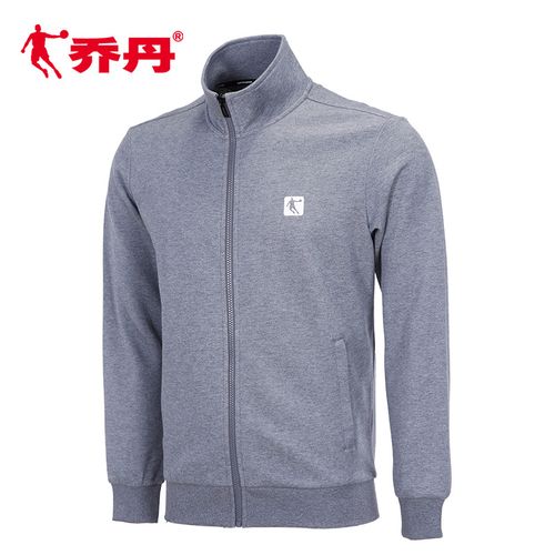 乔丹外套男2022秋季新款男士长袖开衫立领防风运动夹克上衣休闲运动服