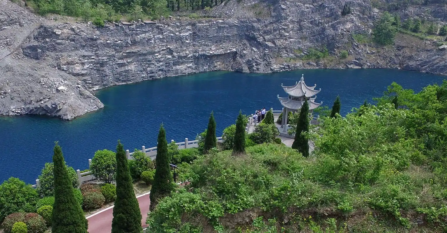 盱眙象山国家矿山公园,江苏淮安的瑰宝.