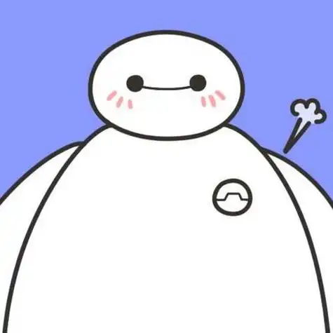 暖心大白头像图片