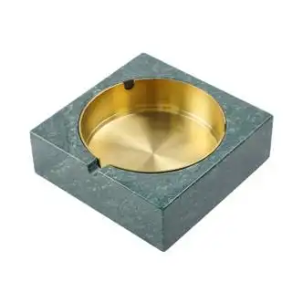 爱思顿aisidunuyan余烟平方大理石烟灰缸家用创意个性潮流方形大气