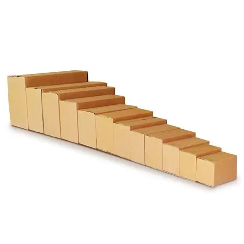 山东厂家现货批发邮政快递牛皮纸箱1-12号三层五层加硬纸板