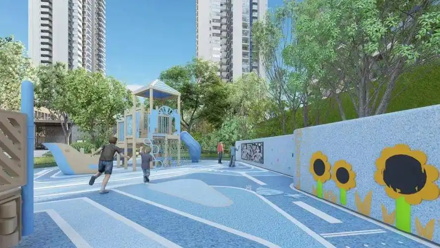 后场儿童活动区效果图