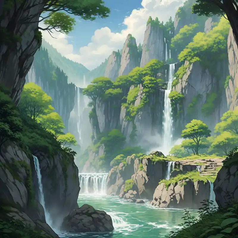 寓意深邃的山水头像9015