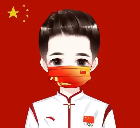 创作灵感 情侣头像加国徽,要的拿走,非常适合做壁纸 - 抖音