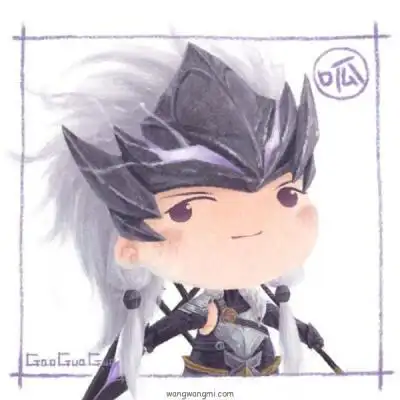 王者荣耀马超-冷晖之枪q版英雄头像