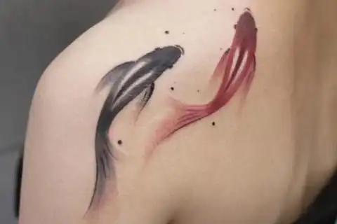 男人纹身纹什么运气好 锦鲤纹身纹在哪里招财-开运随记