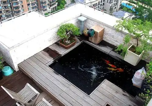 巧用鱼池美化你的阳台那些你所不知道的阳台鱼池设计