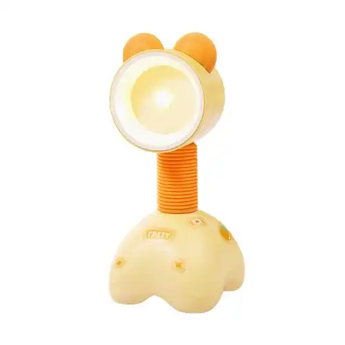 卡通萌趣小夜灯迷你伸缩磁吸小台灯学生儿童桌面小夜灯文创店礼品