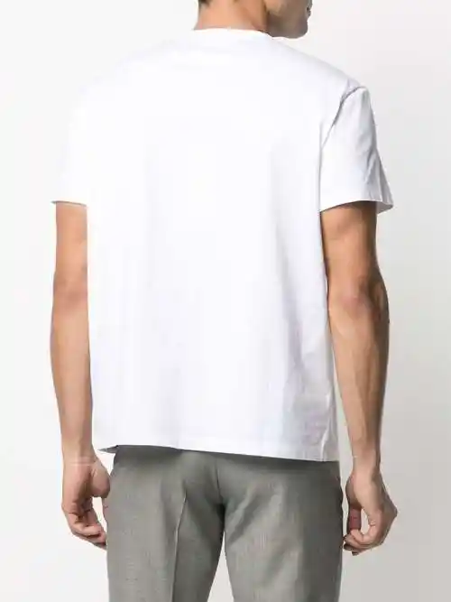 maison margiela logo印花短袖t恤