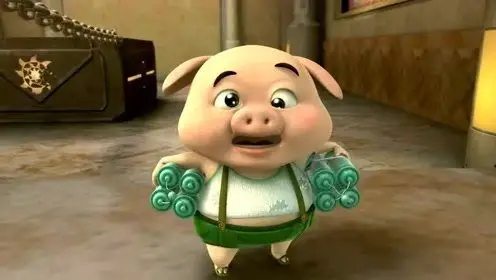 小姐姐翻唱猪猪侠片段谁更可爱呢