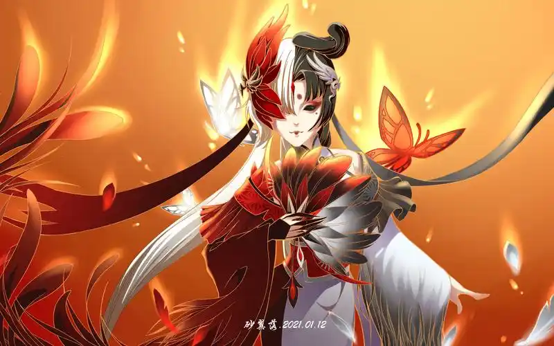 【第五人格/板绘】双相系列二:红蝶——仙鹤_哔哩哔哩 (゜-゜)つロ