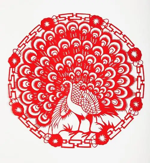 中国传统剪纸图片素材