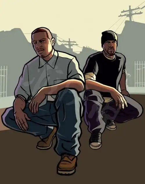 弗兰克·汤普尼(frank tenpenny)陷害而强制留在了圣安地列斯