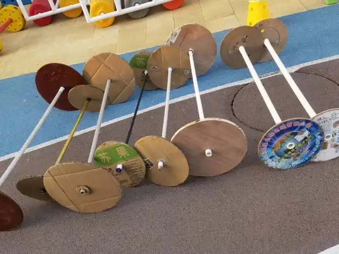 幼儿园自制体育器械大比拼