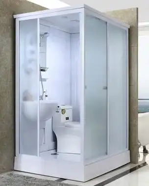 加厚蹲便淋浴房整体卫生间一体式集成卫浴浴室带台盆淋浴房