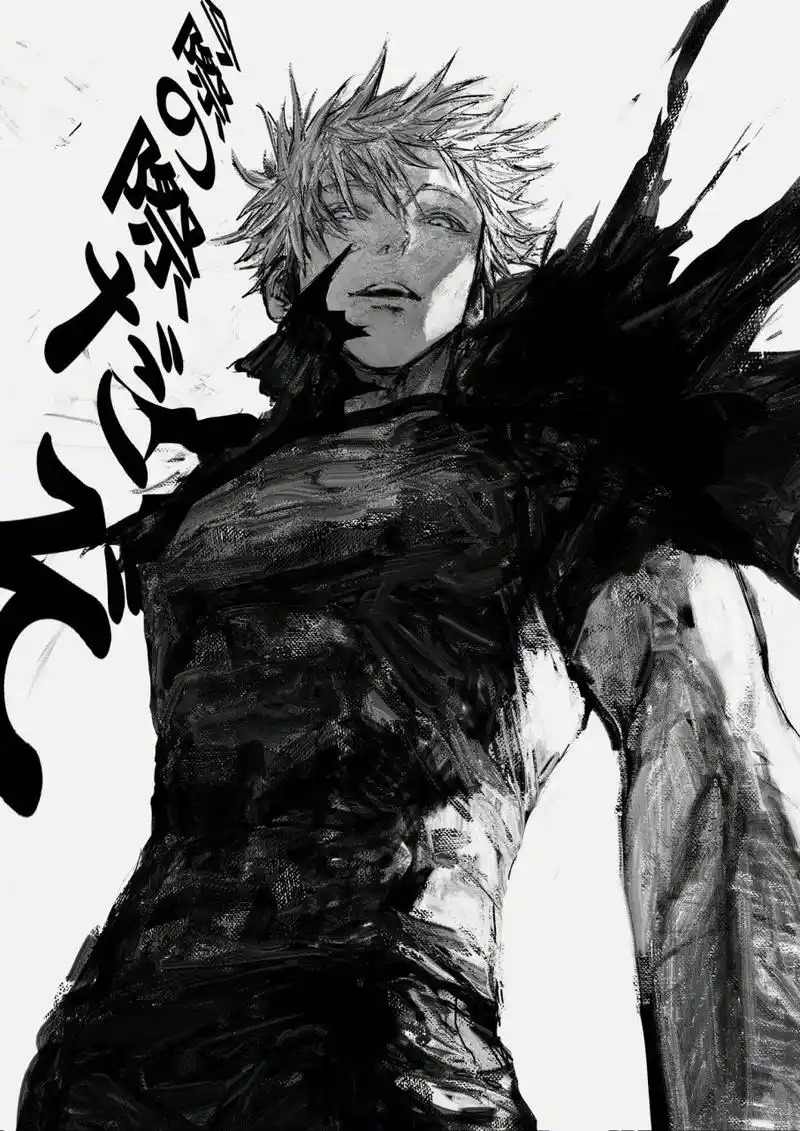 黑白画风的五条悟也太帅了吧!