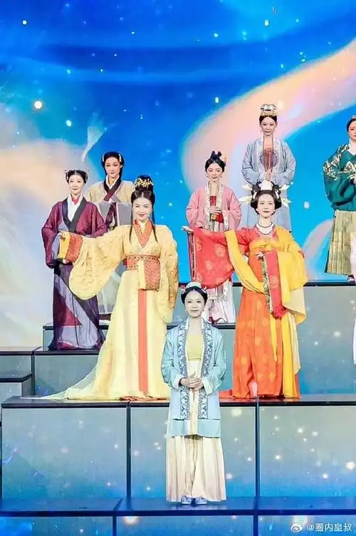 刘涛汉服造型##刘涛央视春晚妆造大气